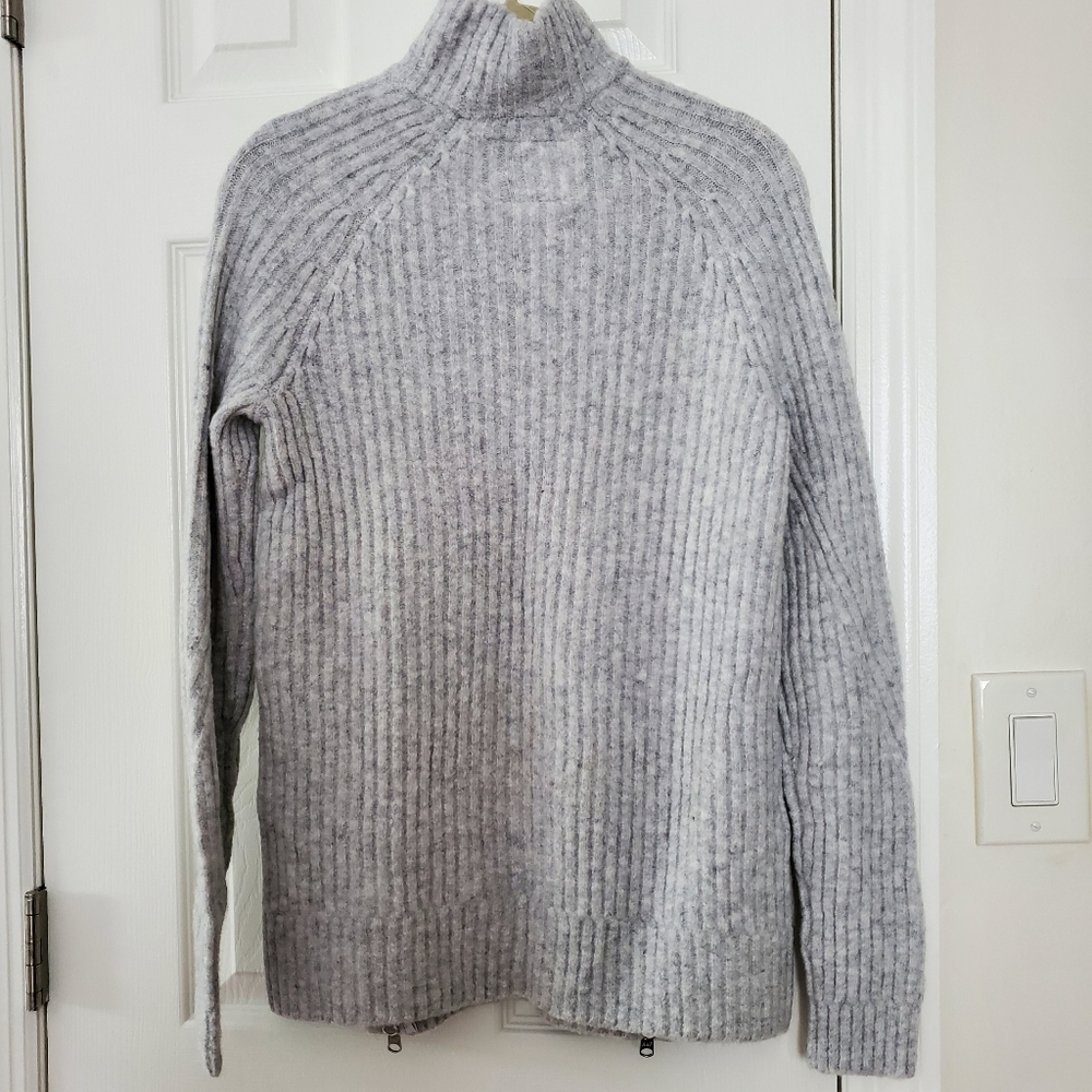 NWT A&F Turtleneck Sweater with Side Zipper - Picture 2 of 11